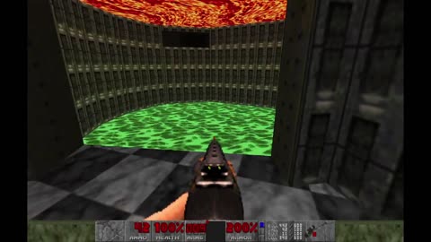 Brutal Doom - Inferno - Ultra Violence - Pandemonium (E3M3) - 100% completion