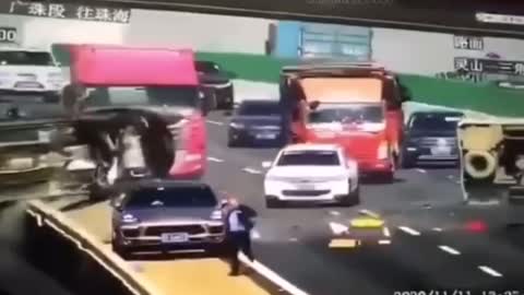 Crazy accident in china