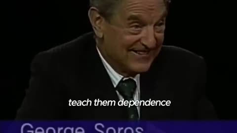 George Soros explains corruption of charities