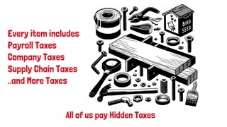 Hidden Taxes YOU pay NOW-FAIRtax has NO Hidden Taxes