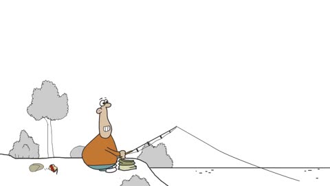 Fishing Fail | Funny Animation