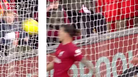 Every angle of Nunez scoring his second _ Another Robertson assist