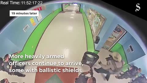 Just In Case You Missed It... Footage Shows Gutless Uvalde Cops Running Away as Shooter Murders Kids