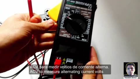 Multitester Digital DT-266 con Pinza de Amperaje - Traider Devco