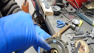 Classic car fuel/vacuum pump rebuild Episode 64