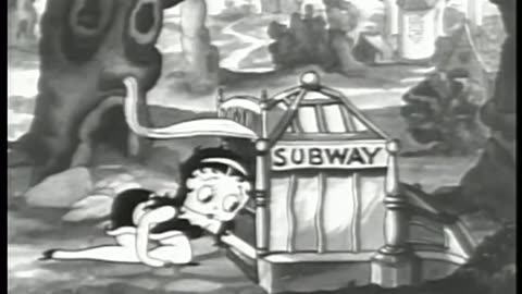 Late Nite, Black 'n White | Betty Boop | Betty in Blunderland | RetroVision TeleVision