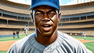 Jackie Robinson, 42 for Brooklyn Dodgers, Tell His Story
