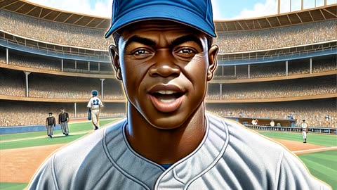 Jackie Robinson, 42 for Brooklyn Dodgers, Tell His Story