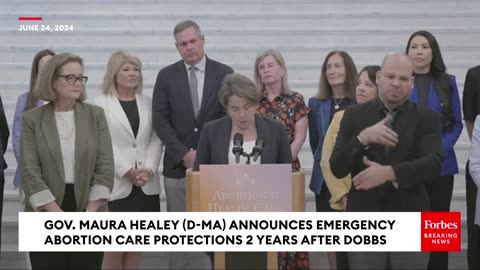 Massachusetts Gov. Maura Healey Announces Emergency Abortion Care Protections 2 Years After Dobbs