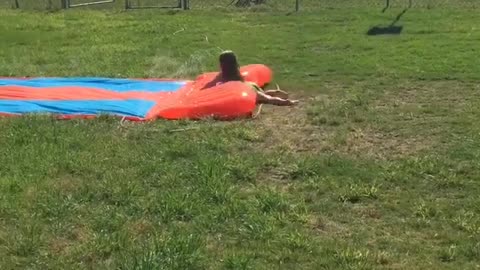 Collab copyright protection - red slip and slide girl fail