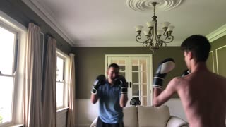 Friend Boxing Match Fail