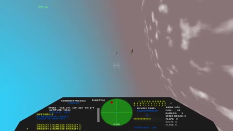 Linux Air Combat Bomber Intercept, 12Aug2022 P2 of 3