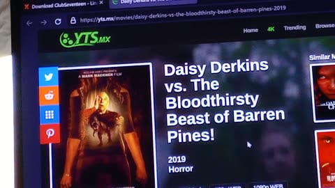 review, daisy derkins vs the bloodthirsty beast of barren pines, 2019,