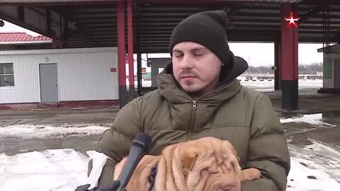 Footage of Residents of the Kharkiv region, Ukraine who Crossed into Belgorod Region