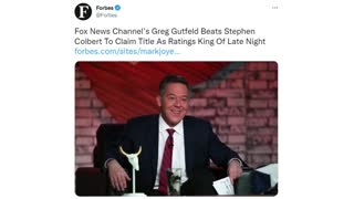 Greg Gutfeld Is KING of LATE NIGHT as He CRUSHES Colbert and Kimmel!!!