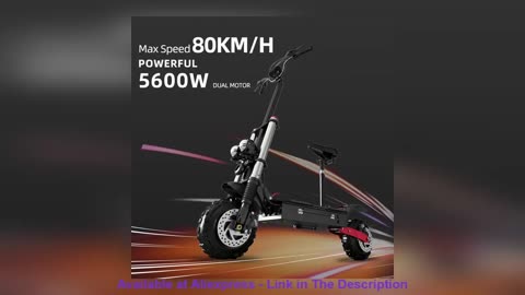 ✨ 60V 5600W Electric Scooter Foldable trottinette électrique 80KM/H Electric Scooters Adults Big