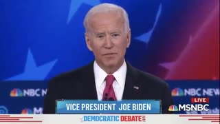 Joe Biden stutters and rambles during Democratic primary debate