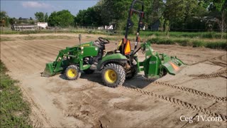 Graham Family Farm: Making Corn Rows