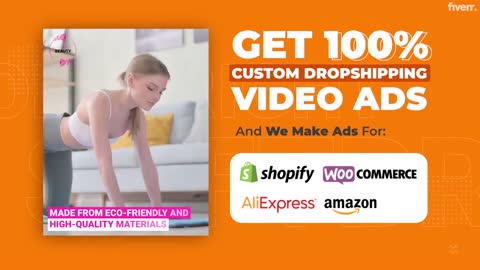 I will create custom viral dropshipping video ads for facebook ads