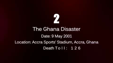5 worst Football Stadium disasters