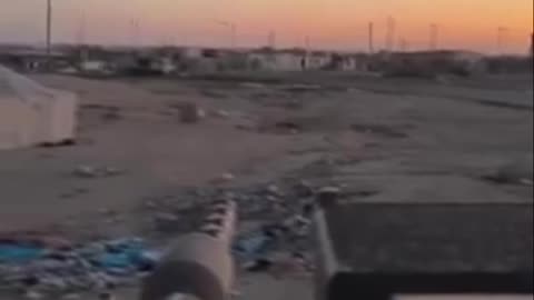 Jewish tank shells tear through tents and people in Rafah