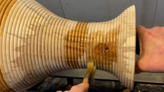 Woodturning - I Maxed Out My Lathe !!