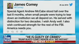 Comey Defends McCabe — ‘I Still Believe He Stood Tall’