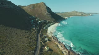 Drone captured Impressive footage of road travelling