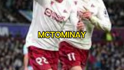 MOMENTS McTominay SHUTS DOWN Douglas Luiz!