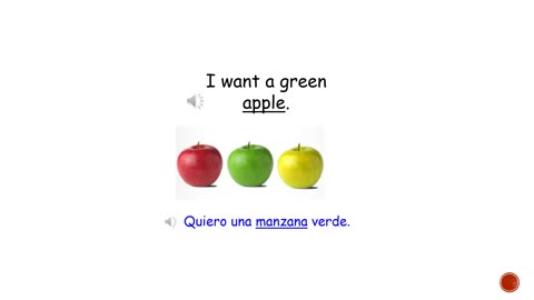 Palabra Del día en Inglés ' apple '