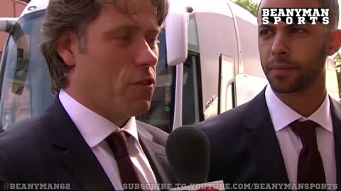 Jose Mourinho Arriving At Old Trafford!!! First time he will be sat in the home dugout