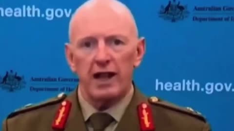 Australia - Military press conference. Freudian Slip or Brain Fart?