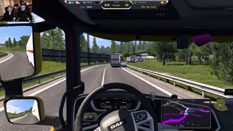 0:01 / 20:20 Euro Truck Simulator 2 : Accident de L7Cfox dans le décors ! #26