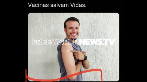 2022-01-06 Бразильский телеведущий 36-и лет потерял сознание и перенёс 5 приступов после 3-й дозы