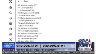 Bannon- check out the list - is your representative on here!