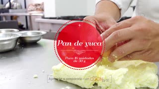 Receta Cocinarte: Pan de yuca