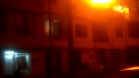 Fuerte incendio generó pánico en Bucaramanga