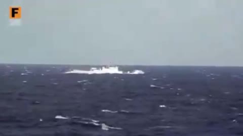 Iranian navy ship crosses the Atlantic