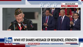 WWII vet: With Trump as president I'd re-enlist today, storm whatever beach my country needs me to