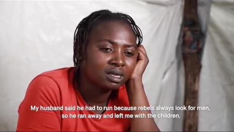 CONGOLESE WOMAN RAPED IN FRONT OF HER CHILDREN BY REBELS