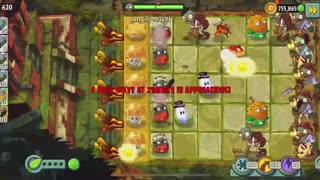 Plants vs Zombies 2 Lost City - Day 31