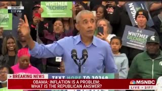 Obama Spreads Misinformation On Crime Crisis In Attempt To Save Dems From Looming Midterm Bloodbath