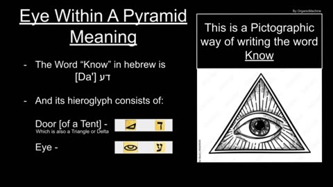 Eye Within A Pyramid - Possible Meaning