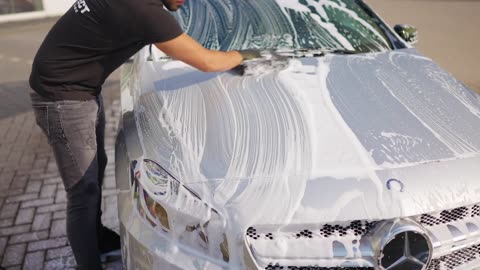 Washing DIRTY Mercedes A45 AMG