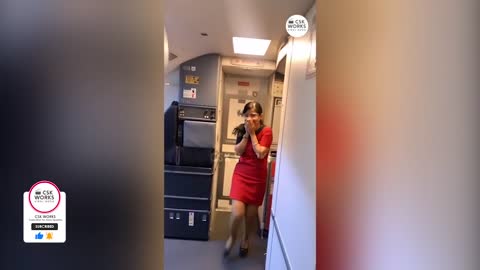 Air hostess dance