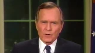 When George Bush Snr. announced the emergence of the "New World Order"