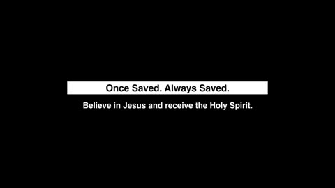 Believe in Jesus' resurrection and be forgiven.