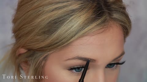 Fill eyebrows tutorial