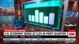 GDP Growth reported, really big
