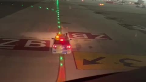 Dubai airport runway